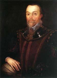 Francis Drake 1540-1596 The Journey Drake set sail from England in 1577, in search of treasure and spices with a crew of 165 and five ships.