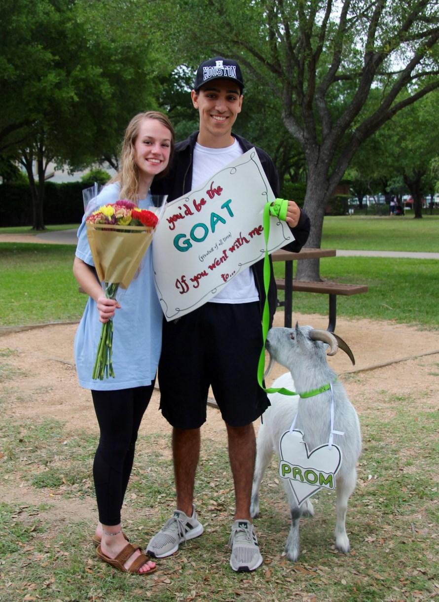 the greatest of all time Prom-posal!