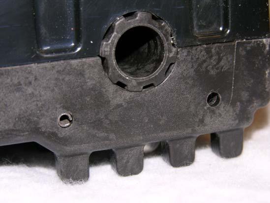 Figure 13: Main Pin Hardware Missing c) The Roll Pins should not be, protruding or recessed. (See Figures 14a and 14b).