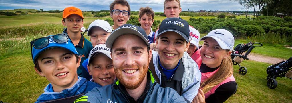 THE MYPRO WAY OUR VALUES To inspire and ignite a passion for learning in every young golfer by delivering an experience that will be remembered for a lifetime.