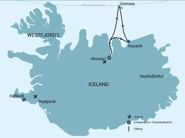 North Iceland - Aurora Borealis, Arctic Circle & whales Akureyri Akureyri RVR32 Oct 16 Oct 19 03 nights aboard Rembrandt van Rijn RVR33 Oct 19 Oct 22 03 nights aboard Rembrandt van Rijn RVR34 Oct 22