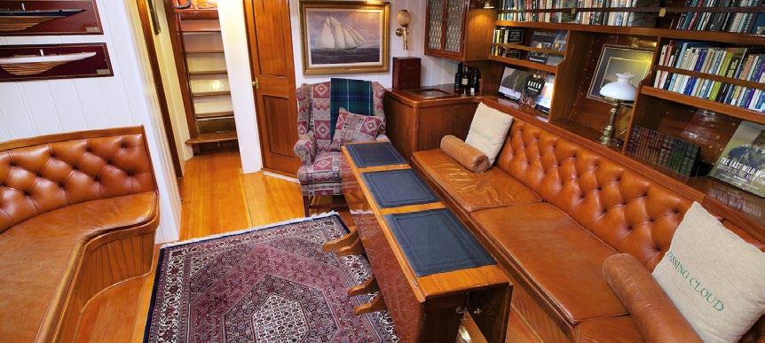 The three forward staterooms each have two spacious single berths (beds) complete with