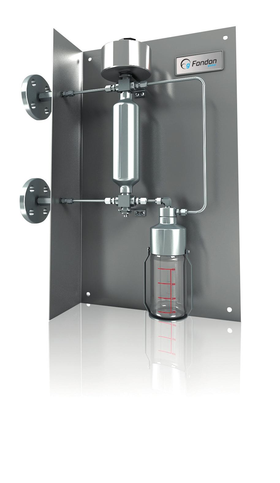 Sampling systems for liquids FV 01 Model Through a single handle, this equipment enables the collection of process samples in a manner which is simple for the operator.