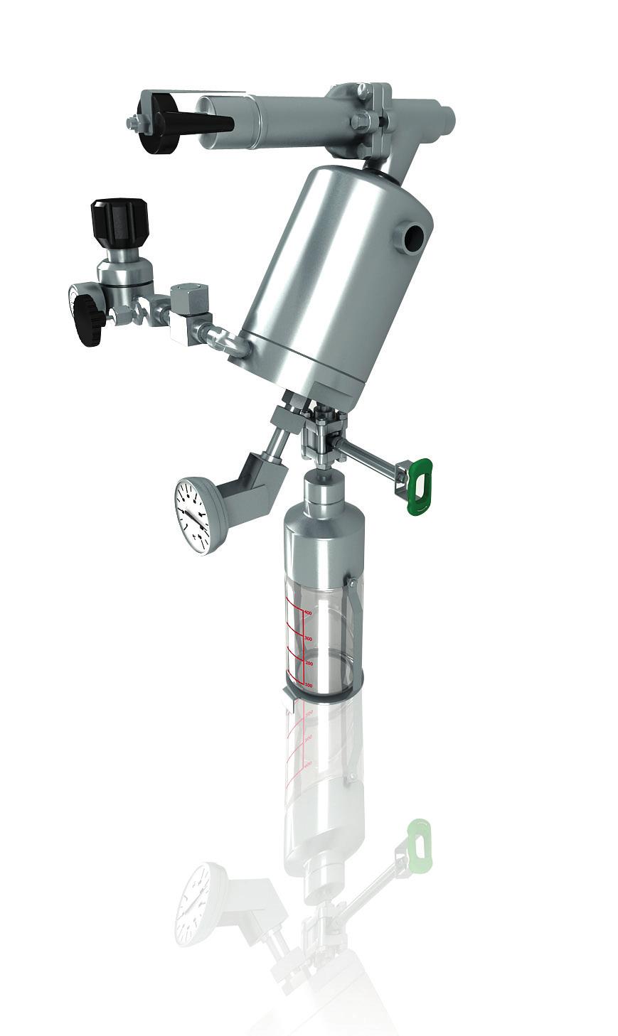 Sampling systems for liquids VS Model This equipment has been especially designed for viscous liquids.