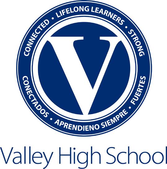 It is a distinctive mark and brand that seeks to present Valley High School as a forward-thinking, professional organization while still recongnizing and valuing school traditions.