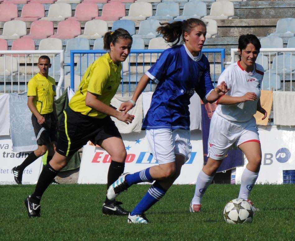 6. Sanije Krasniqi First Female Refere in Kosova My generation was growing up during occupation, and also we were part of the war in Kosova.I didn t have a chance to became a football player.