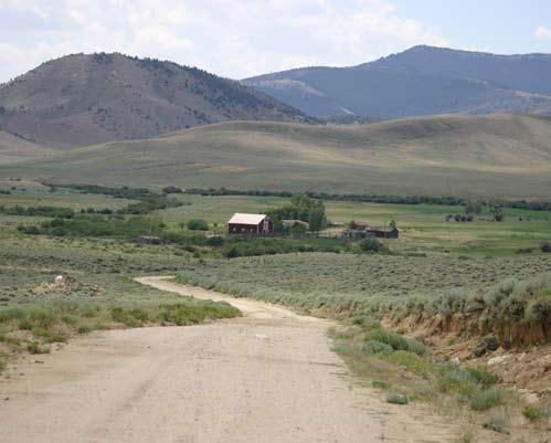 US Highway 287 provides year-round access to the ranch with private air service