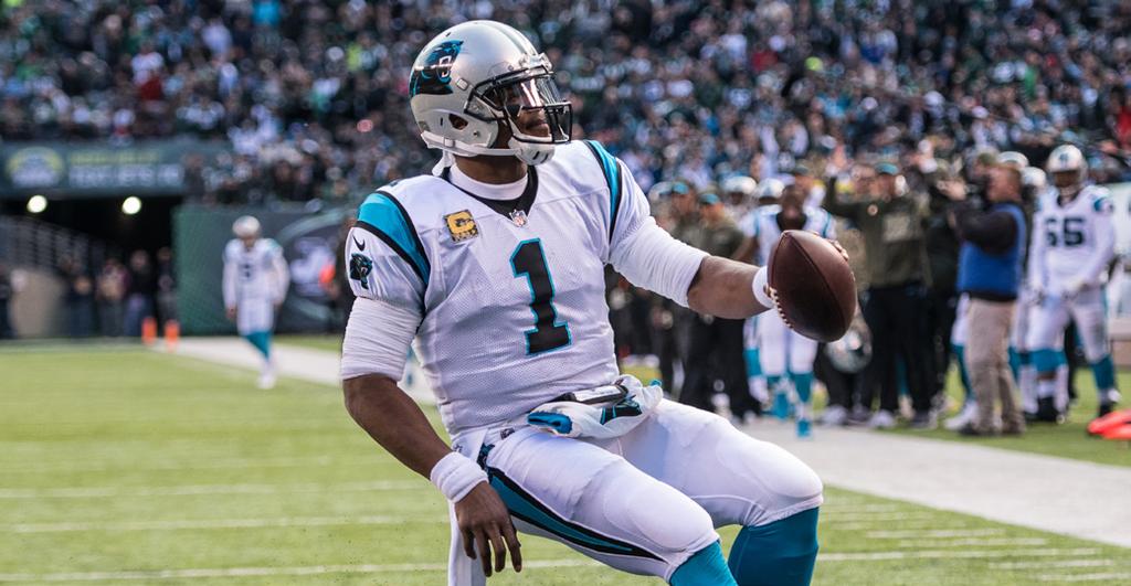 Cam Newton NEWTON IS PANTHERS ALL-TIME PASSER As he enters his eighth season, quarterback Cam Newton is the Panthers all-time record holder in passing yards (25,570), passing touchdowns (161), pass