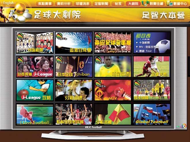 BETTING World Cup information was posted on the HKJC Football website from Dec 2005 onwards.