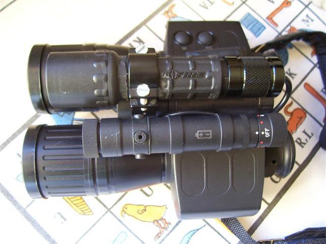 These are tactical infra red bulbs used in military