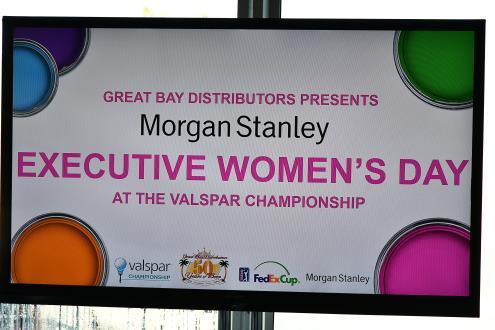 The Morgan Stanley Executive Women s Day presented by Great Bay Distributors - 2019 The Title Sponsor of Executive Women s Day will have the opportunity to be recognized all day and in all advance