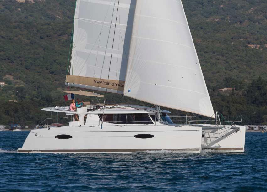 Sail Cruising Range - HELIA 44 Hélia 44 The Hélia 44 is the most exciting blue water sailing catamaran of its size on the world market today.