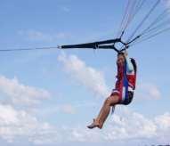 (1 hour) 260 Parasailing Soar in a