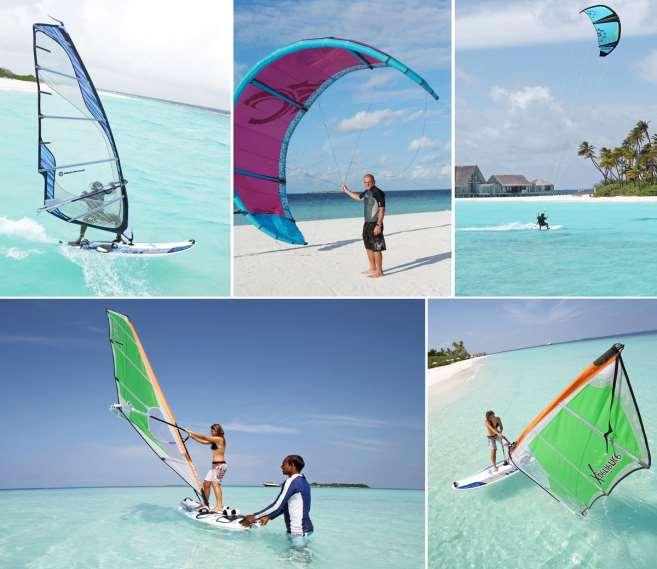 Wind sports Catamaran/Windsurf Lesson (per hour) 110 International Catamaran/Windsurf Certification fee 70 Windsurfing rental (per