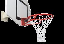 Dimensions : tailored to sports hall requirement 1800mm x 1050mm fiberglass backboard and Flexible