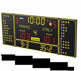 sets, sets Won, Programmable players' number, Points per player, Names of players Accessories available: Touch screen keyboard,