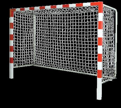 28 Handball/ Futsal Goals Competition Goals Size : 2m x 3m Made in 80mm x 80mm square tube,