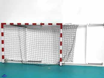30 Handball/ Futsal Goals Steel wall folding goal Made of 80x80mm square steel.