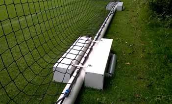Optional Counterweights are ideal for these goals, especially on synthetic pitches The counterweights stay fastened to the goals