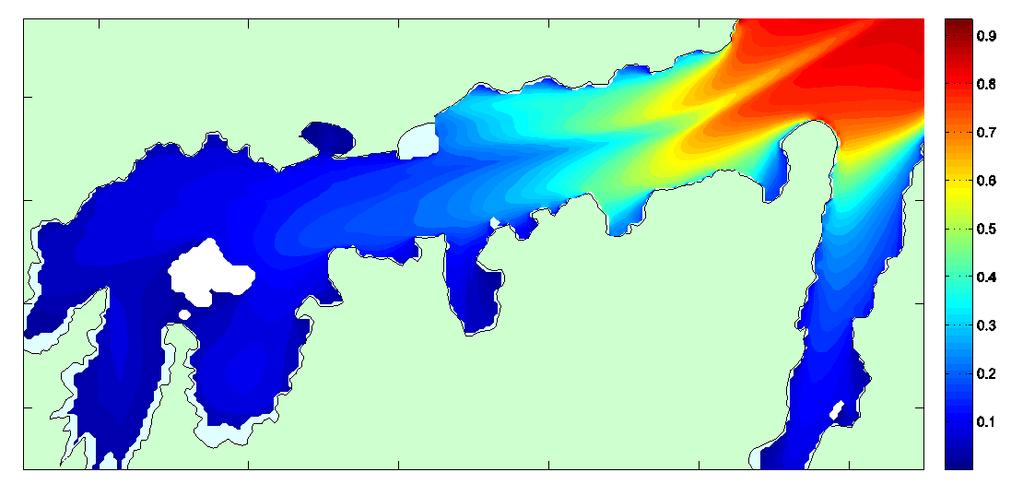 Waves and Tidal Currents in Lyttelton Harbour/Whakaraupo 48 7 APPENDIX II: Wave Height Contours Figure IIa.