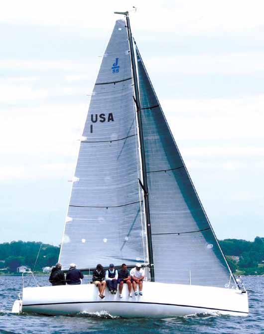 Upwind Sailing Crew weight will have to be coordinated to help the
