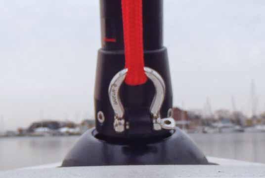 Check and if necessary adjust the headstay so that the length, as noted on page 3, is 12.073m (39.61').