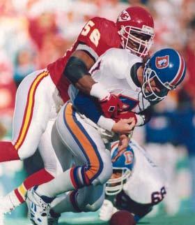 Alabama Draft (No. 1-1989) Chiefs Hall of Fame (2001) Pro Football Hall of Fame (2009) Pass rusher extraordinaire became the third Chiefs linebacker to be inducted into the Pro Football Hall of Fame.
