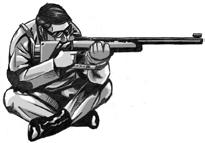 Appendix VII Rifle Positions Standing Kneeling Adapted from NRA Smallbore rifle rules.