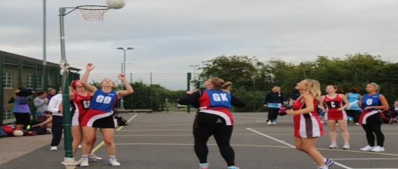 travel to Netherhall each week. 8 teams entered providing 7 weeks of netball, playing 4 x 12 mins.