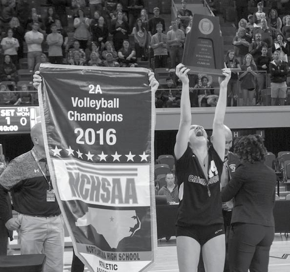 The 01 NCHSAA Volleyball Championships were the first championships in any NCHSAA sport broadcast live via web stream on the NFHS Network and the Network will again carry all four championship