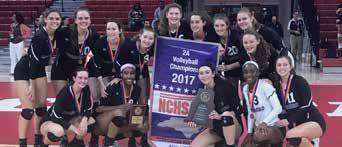 The Spartans picked up right where they left off in the State Championship match against Roxboro Community School, sliding through the first set -.