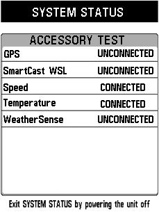 531526-1_A - 747c_&_777c2_Man_Eng.qxp 10/2/2006 1:41 AM Page 38 Accessory Test Accessory Test lists the accessories connected to the system.