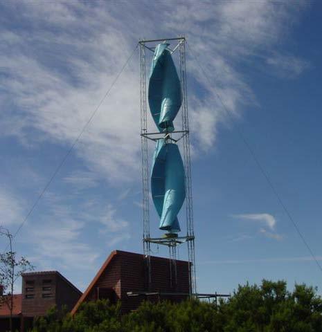 Twisted Savonius Increases efficiency of standard savonius wind turbine Consistent