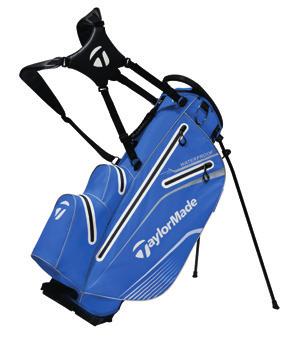5") 2 slots to accommodate oversized putter grips Crush resistant construction 4 Full length dividers Contoured ergonomic shoulder strap with air mesh Anti-split stand system B1179901 B1180401