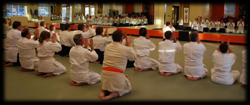 Aikido Dojo Testing Etiquette Protocol (continued) SHINSA - DURING THE EXAM After the REIHO (bowing) is complete, the testing techniques will begin. The testing candidate shall act as NAGE.