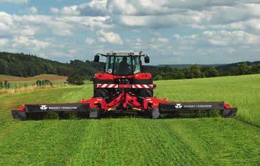 Disc Mower Conditioners: Front-mounted Pull or push type linkage Large lifting height 26.