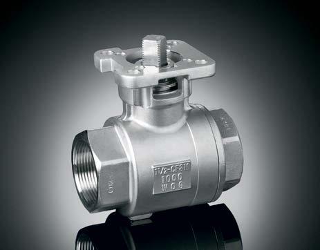 Triac Ball Valves feature a high quality investment cast body and end. They are available in sizes from 1/4 to 3.