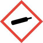 flammable aerosol Contains gas under pressure; may explode if heated Causes skin irritation Precautionary Statements Keep away from heat/sparks/open flames/hot surfaces No smoking Do not spray on an