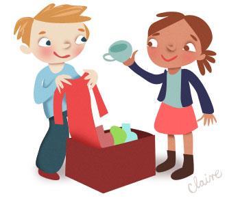 Parent Appeal Does anyone have any unwanted dressing up clothes, props or other items that would be suitable for a `Props Box that could be placed on the new EYFS/KS1