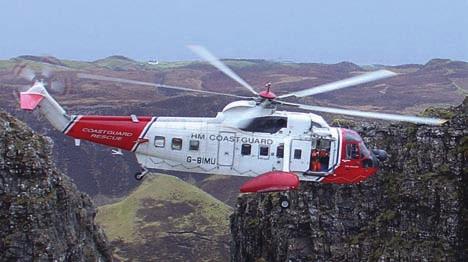 one of its own search and rescue helicopters, or ask for a Royal Navy or Royal Air Force