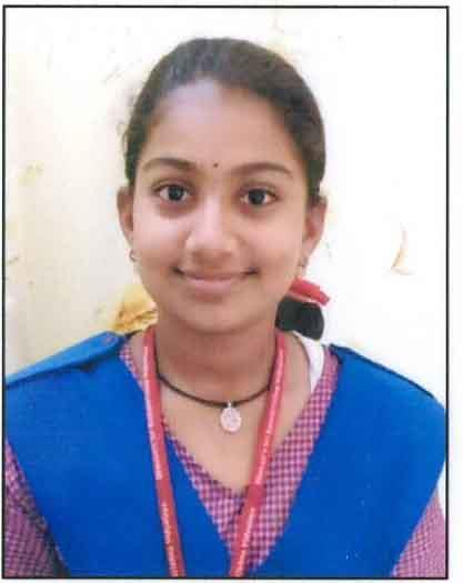 Tanushitha Reddy of class 10A got selected