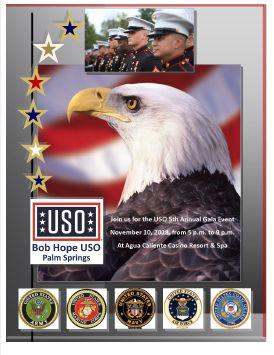 The Management Trust Desert Division is gearing up for its fifth annual Spirit of Hope Veterans Day Gala Event to celebrate the Bob Hope USO Palm Springs.