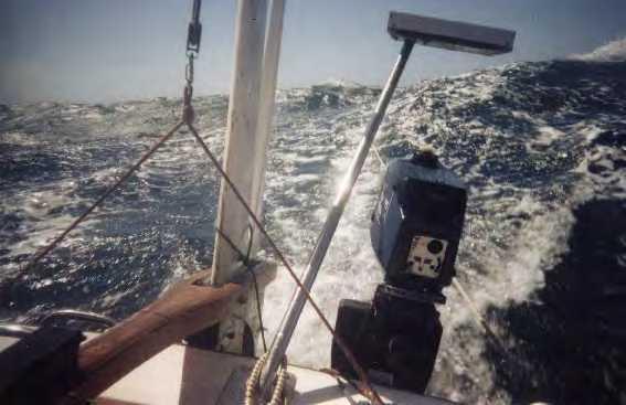 BASS STRAIGHT CROSSING Running at 17.5 Knots before steep seas in 40 knots of breeze You are totally irresponsible!