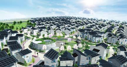 Feature LIVABLE CITIES Energy-Efficient Architecture Fujisawa Smart town Project (Fujisawa sst) AVERY different kind of urban planning is underway in Fujisawa, Kanagawa Prefecture.