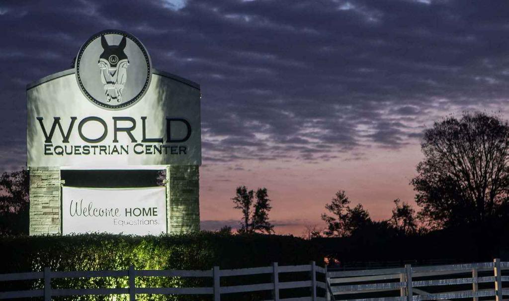 About Us Located among the beautiful open fields and rolling hills of Wilmington, Ohio, sits the World Equestrian Center.