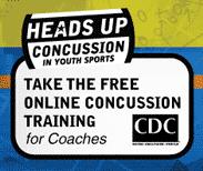 Mandatory Concussion Training! All Coaches must be CDC certified by end of August or they will be removed as coach from their team account.