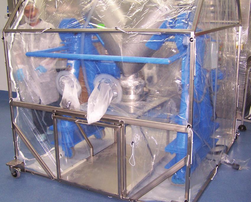 Flexible Containment Solutions Guide FCSG 06 Contained Blending Flexible Enclosure Technology OVERVIEW Two methods of containing blenders have been demonstrated.