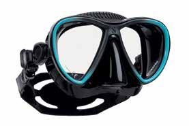 comfort strap compatible SYNERGY 2 TRUFIT Single lens mask features a thin, soft inner skirt for fit and comfort, and a separate, thicker outer skirt to provide support near the mask frame.