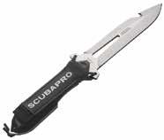 MAKO Compact dive knife offered in stainless steel or titanium with 8.5cm blade.