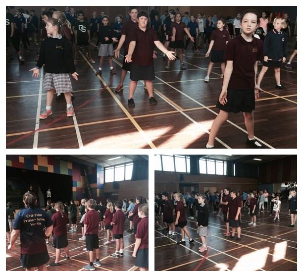 Our very spectacular students in action at the State Schools Spectacular rehearsal in South Oakleigh this week!